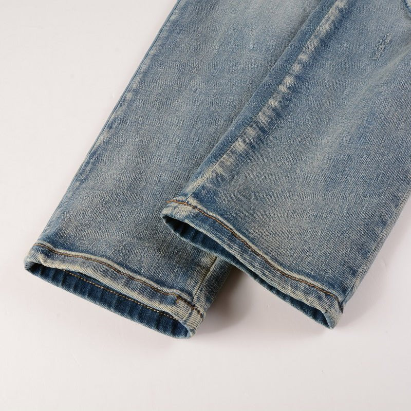 Amr Snake Blue Jeans - Nov - ell - fas - ion