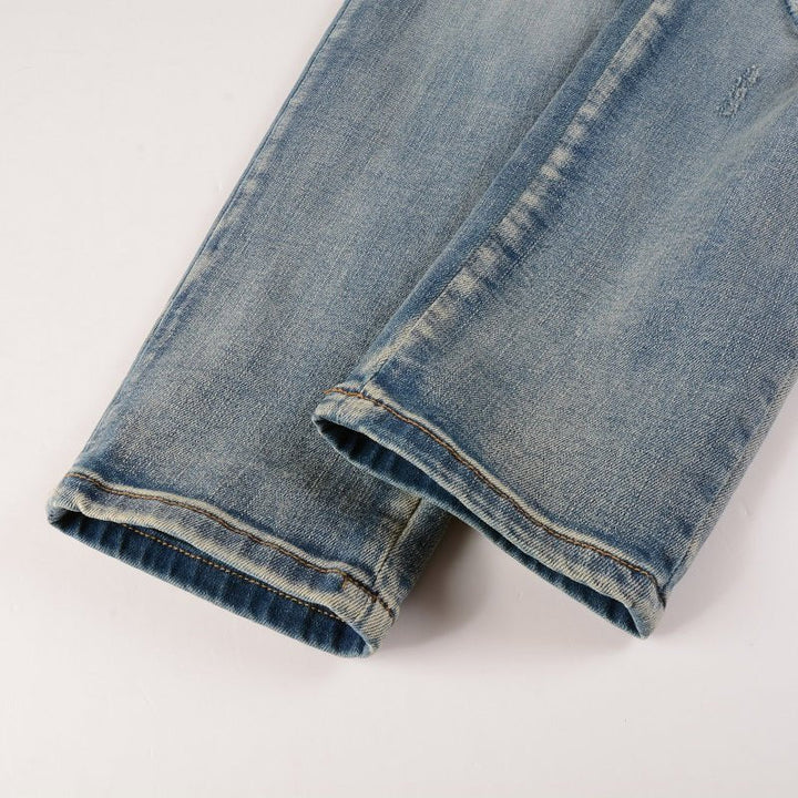 Amr Snake Blue Jeans - Nov - ell - fas - ion