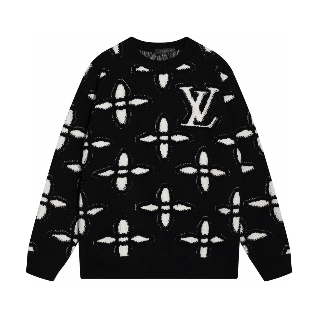 LV Monogram Sweater - Nov - ell - fas - ion