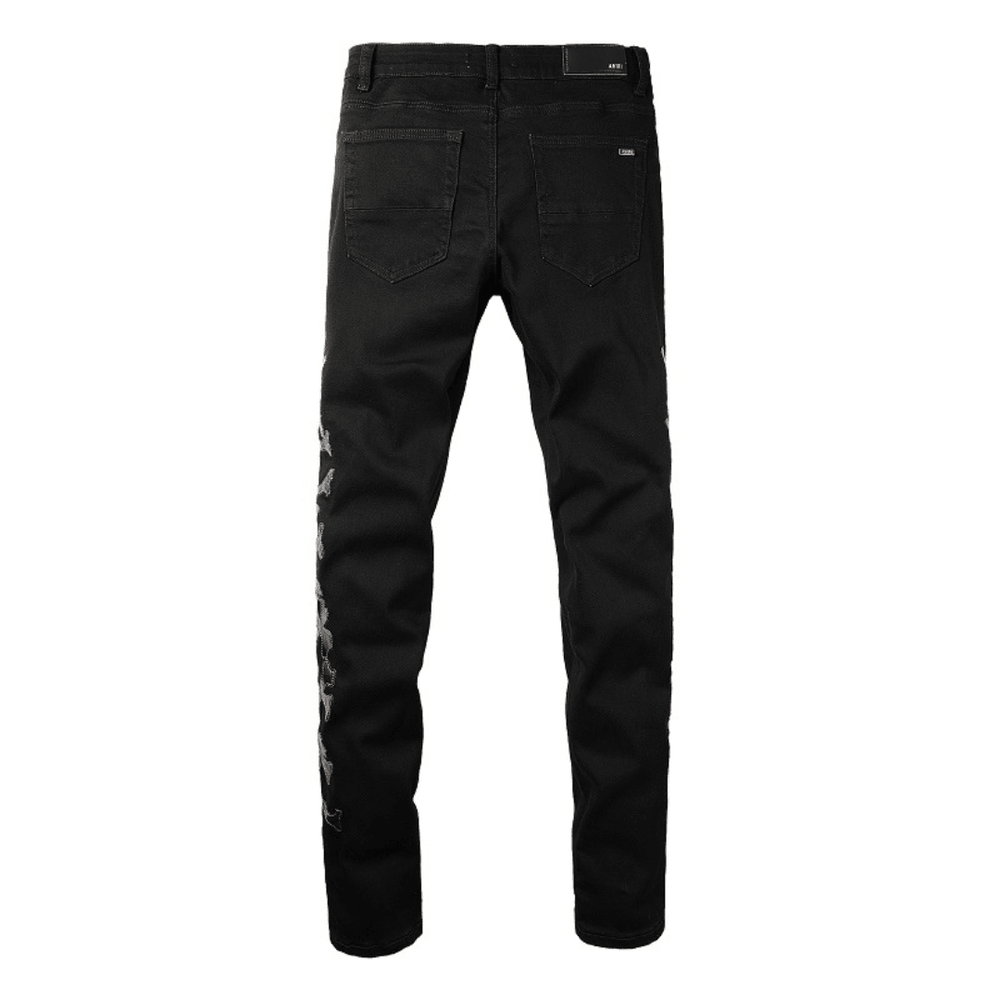Amr Black Bones Jeans - BabyLuxee.de