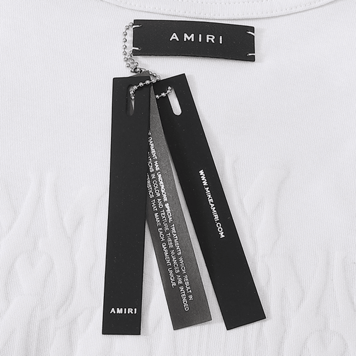 Amr Staggered Logo T-shirt - Nov - ell - fas - ion