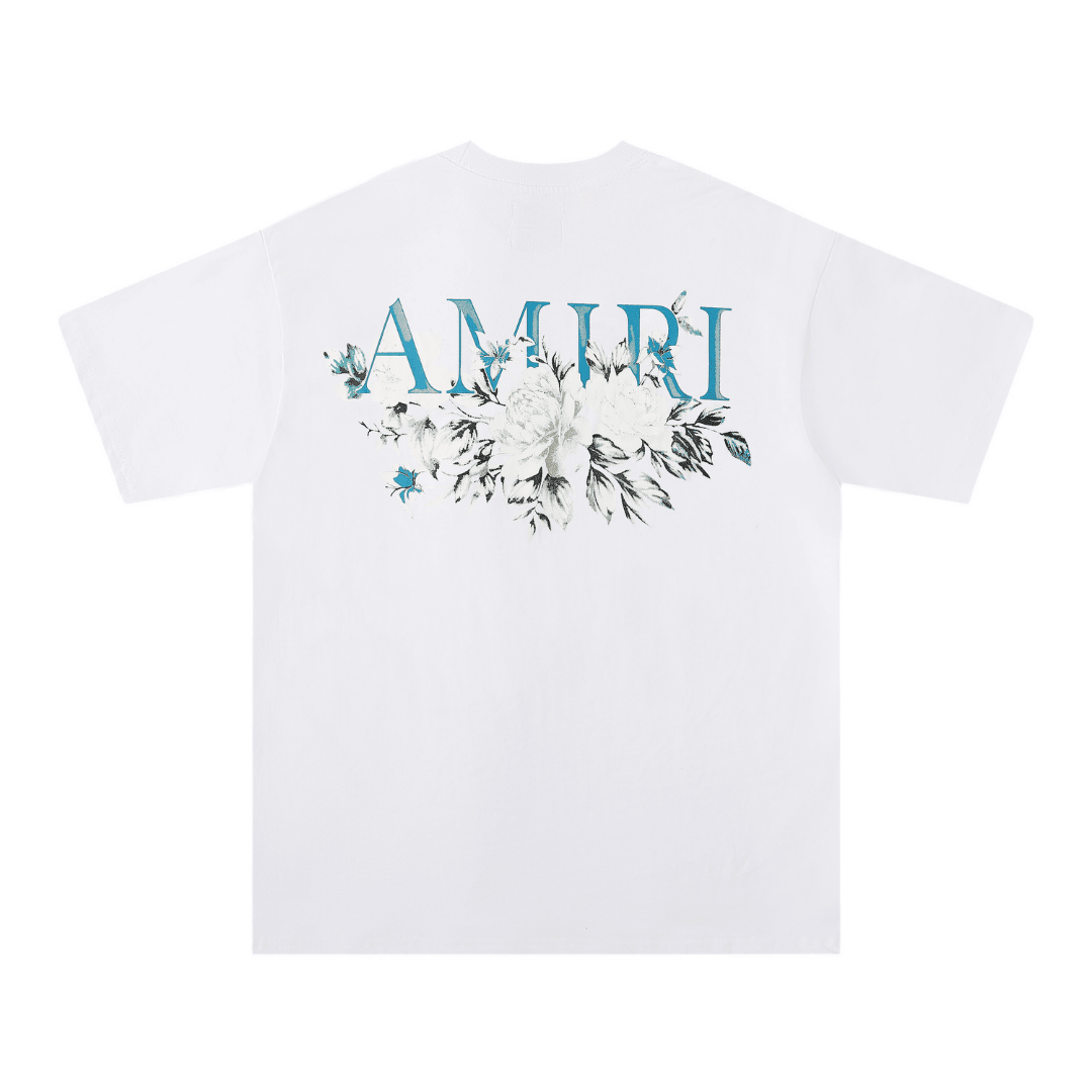 Amr Monogram Flower T-shirt - Nov - ell - fas - ion