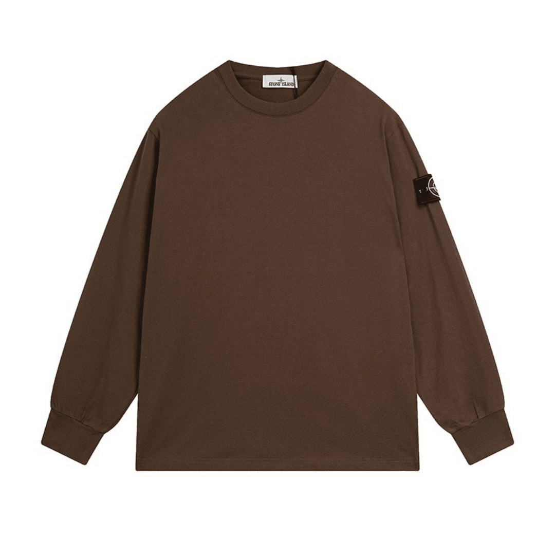 Stone Monogram Sweatshirt - Nov - ell - fas - ion