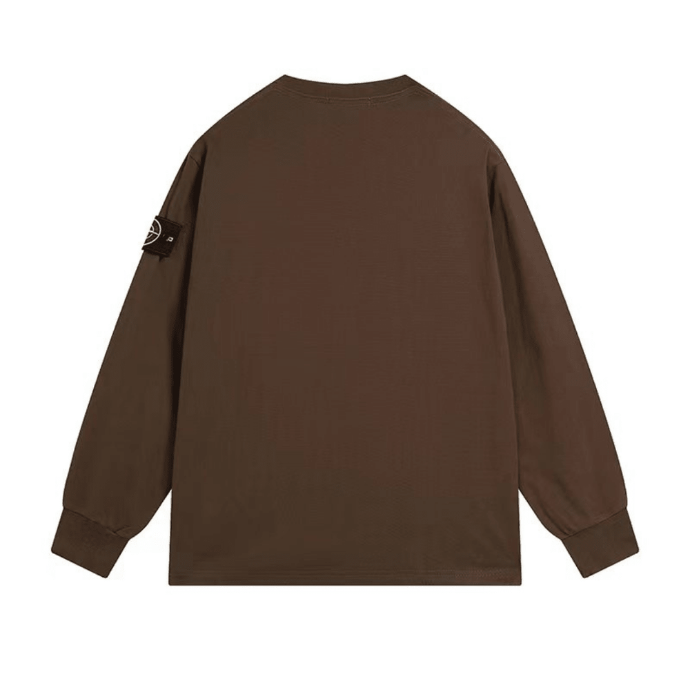 Stone Monogram Sweatshirt - Nov - ell - fas - ion