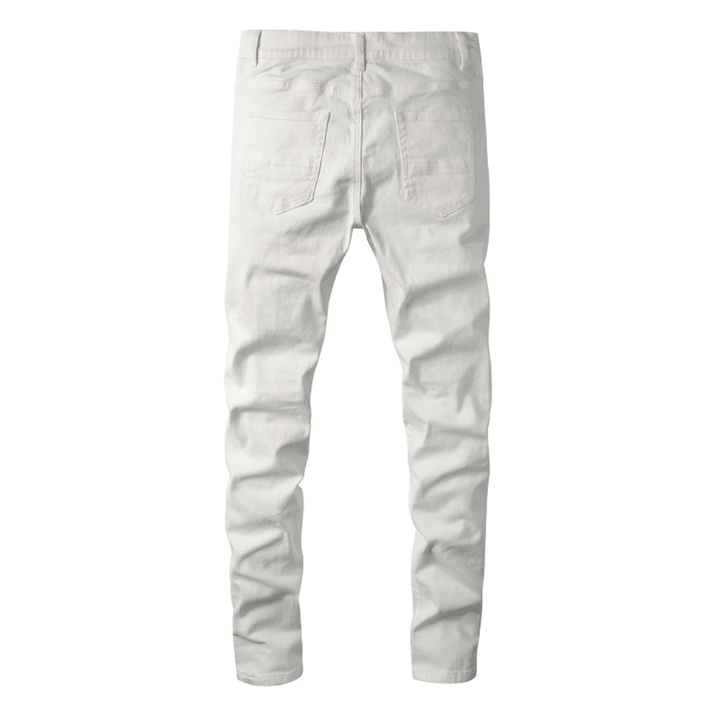 Amr White Jeans - Nov - ell - fas - ion