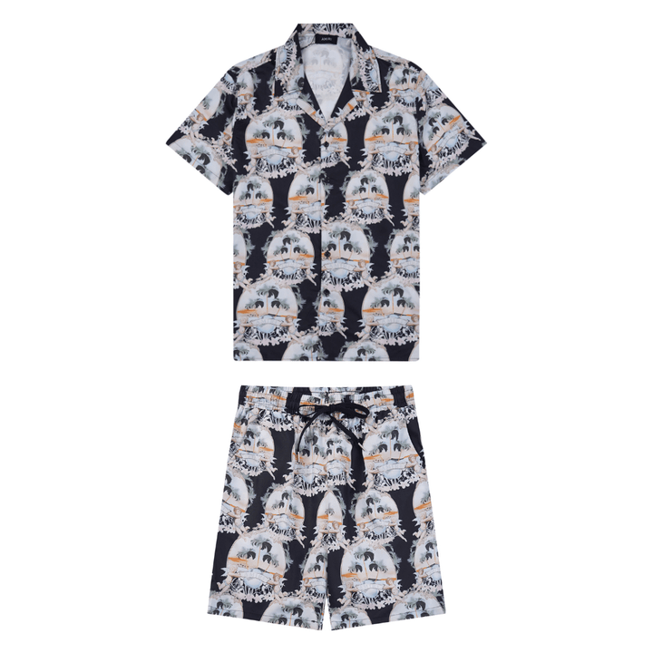 Amr Monogram Short Set - BabyLuxee.de