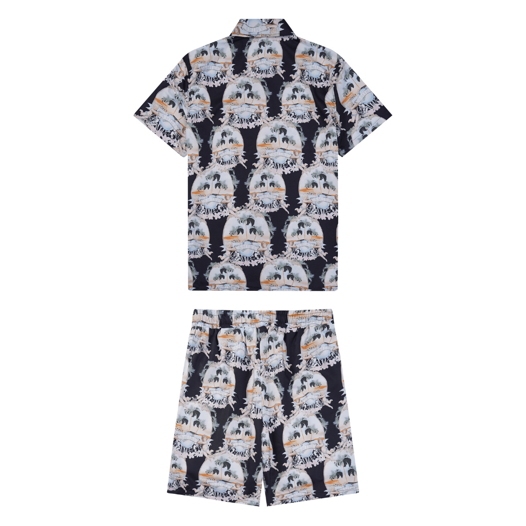 Amr Monogram Short Set - BabyLuxee.de