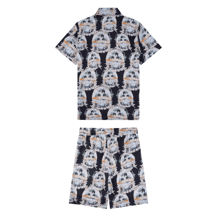 Amr Monogram Short Set - BabyLuxee.de