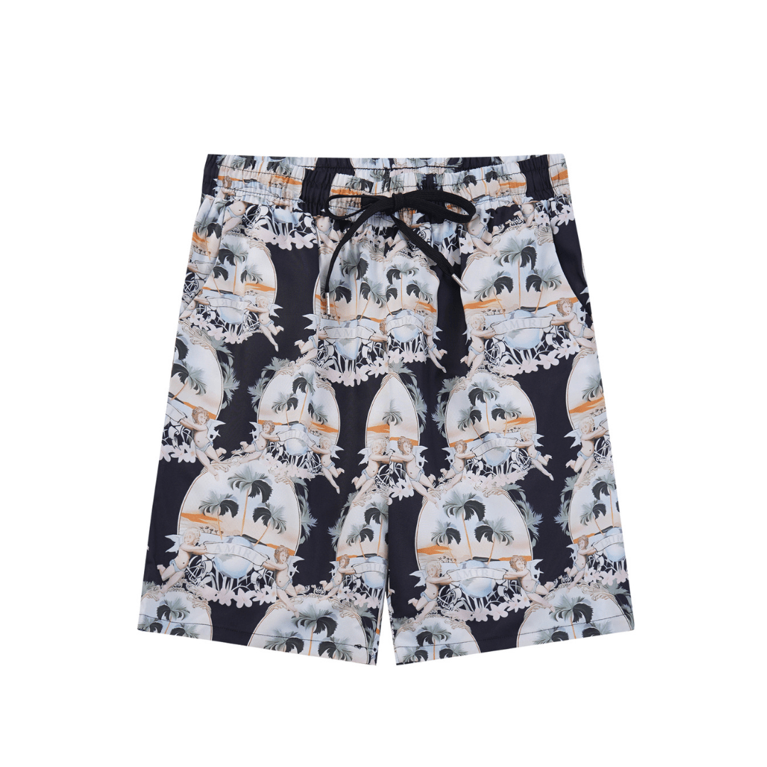 Amr Monogram Short Set - BabyLuxee.de
