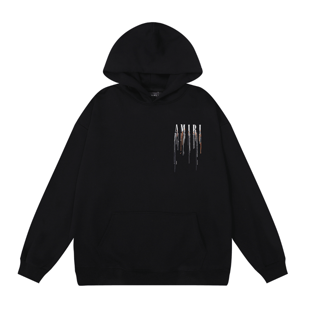 Amr Paint Drip Hoodie - BabyLuxee.de