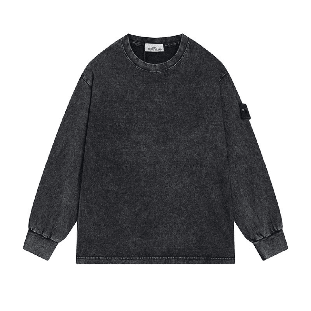Stone Monogram Sweatshirt - Nov - ell - fas - ion