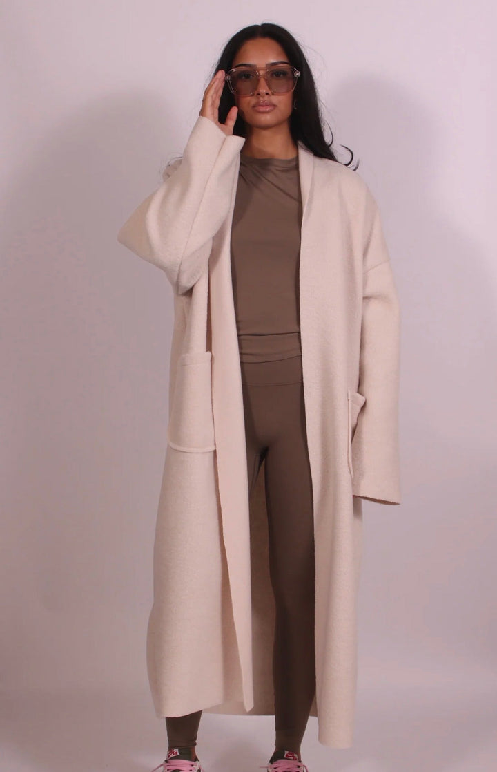 COMFY VEST CREME - Nov - ell - fas - ion