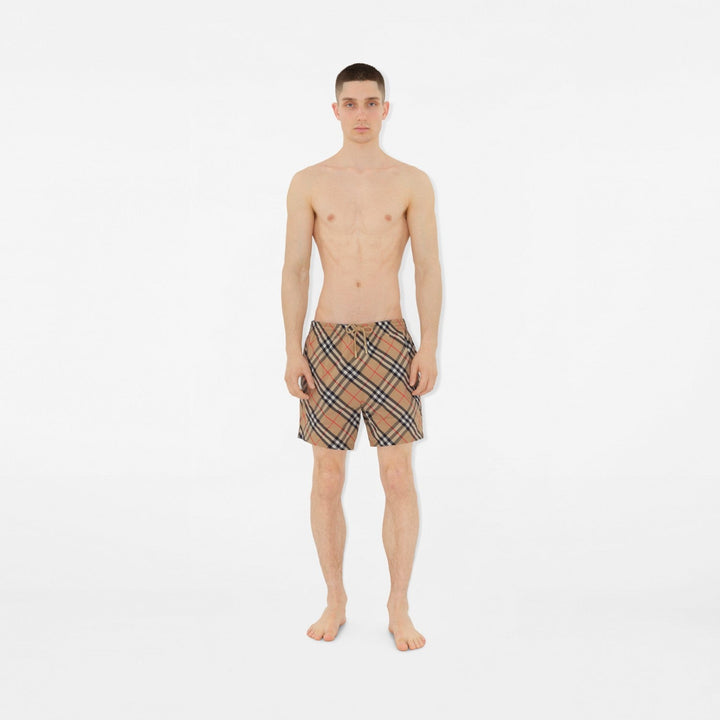 Schwimmshorts in Check