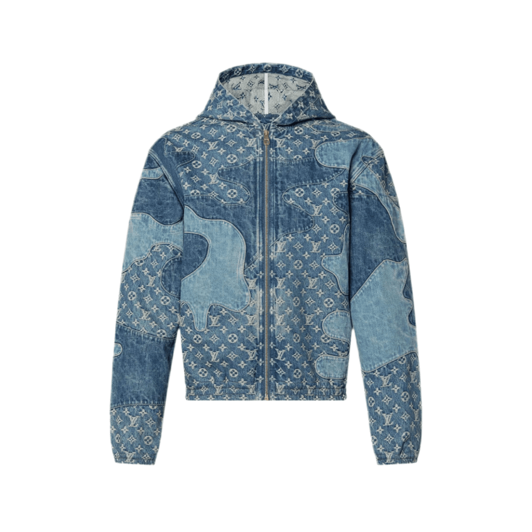 LV PATCHWORK DENIM JACKET - Nov - ell - fas - ion