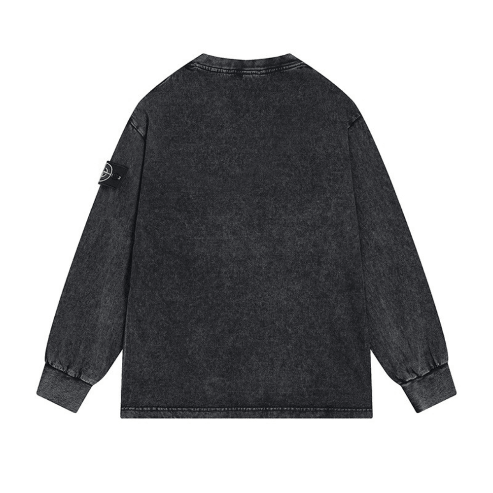 Stone Monogram Sweatshirt - Nov - ell - fas - ion