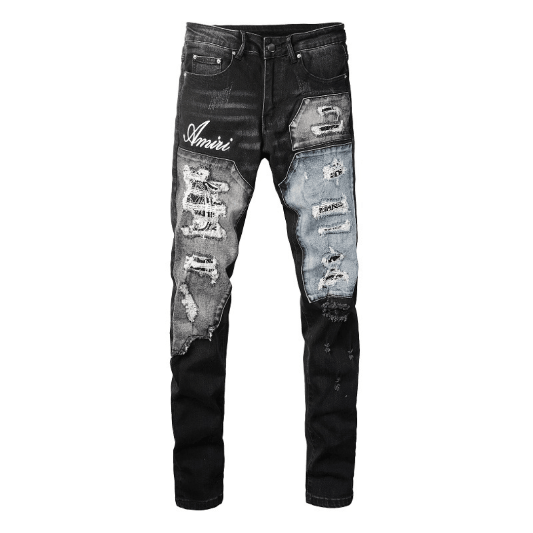 Amr Bandana Logo Jeans - BabyLuxee.de
