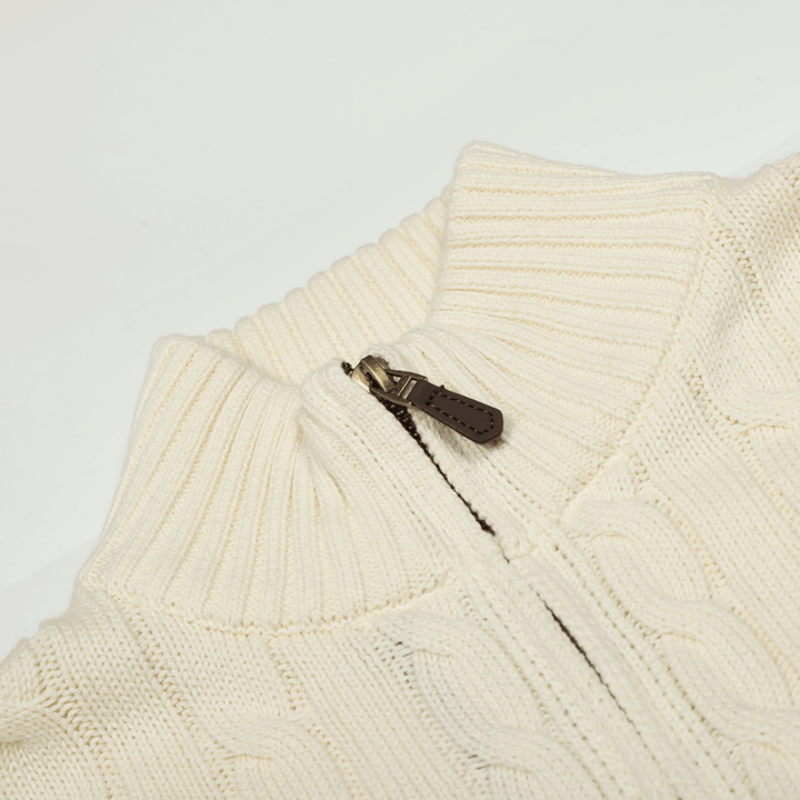 Polo Zip Sweater - Nov - ell - fas - ion