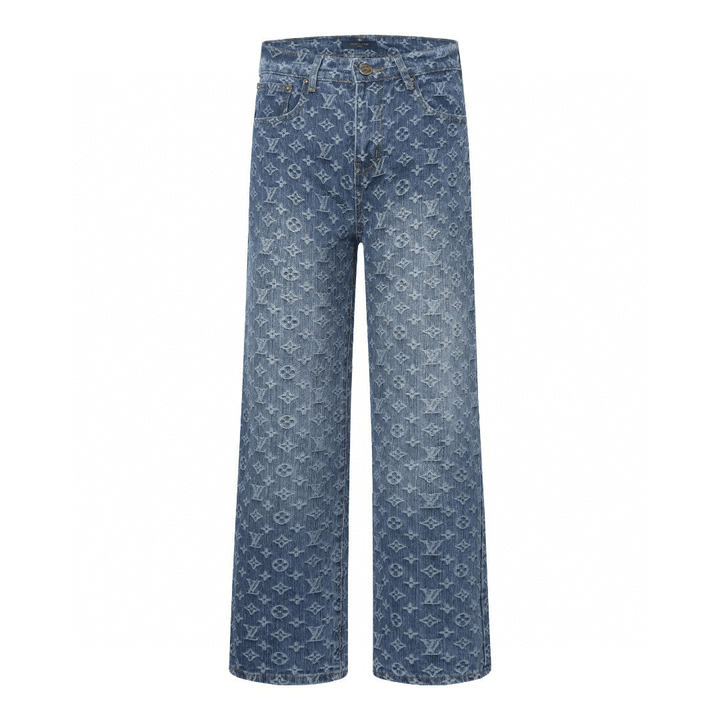 LV Monogram Jeans - Nov - ell - fas - ion