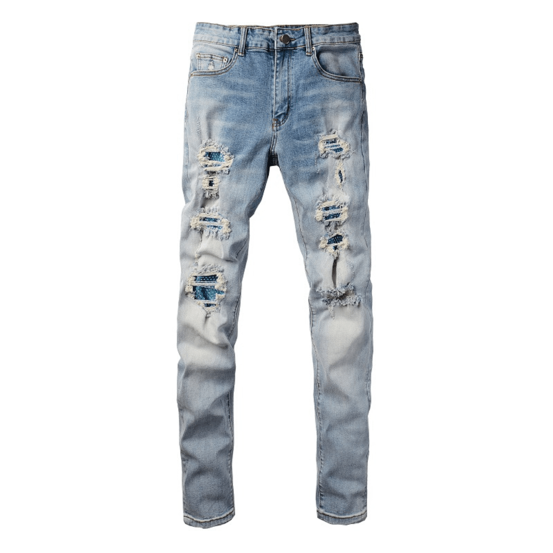 Amr Blue Diamonds Jeans - BabyLuxee.de