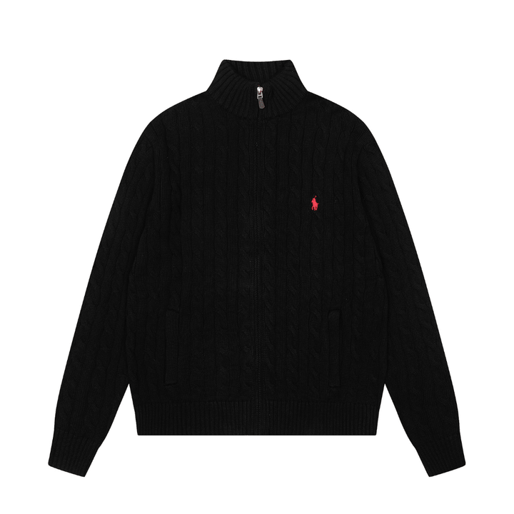Polo Zip Sweater - Nov - ell - fas - ion