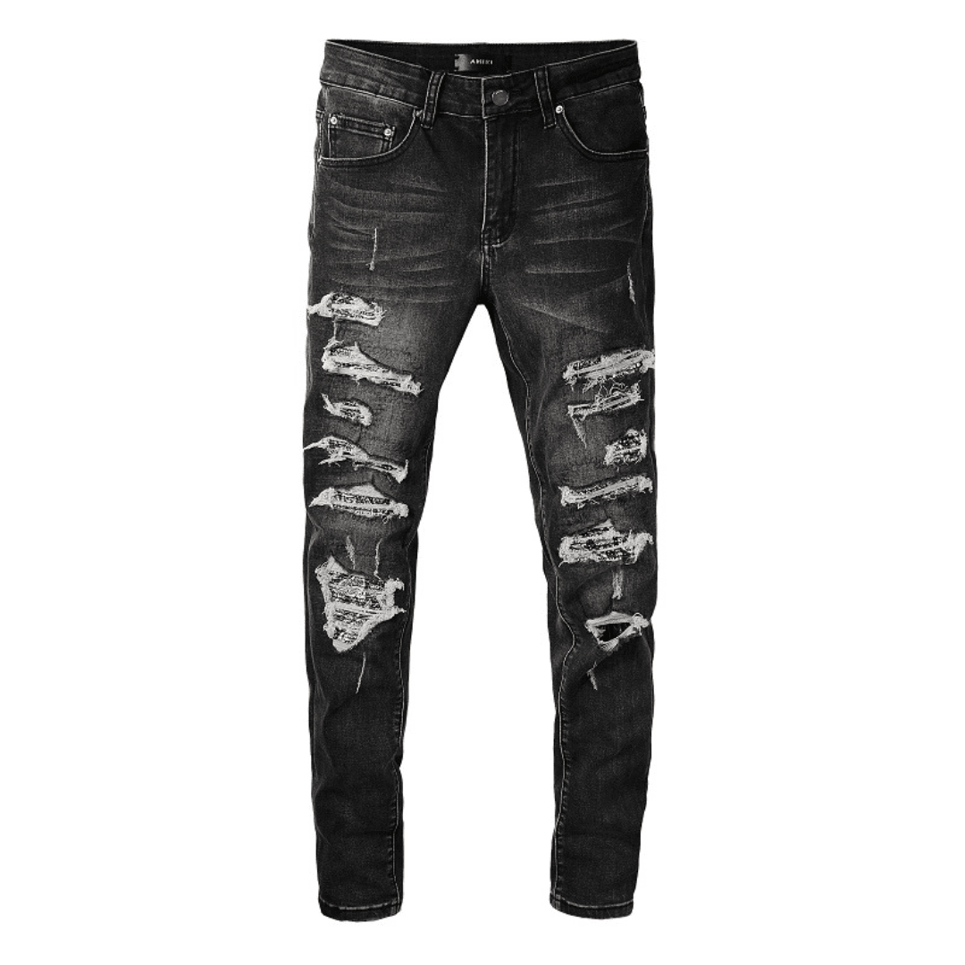 Amr Bandana Black Jeans - BabyLuxee.de