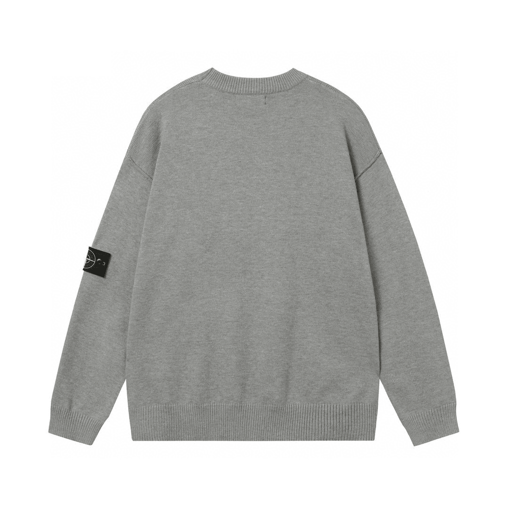 Stone Monogram Sweater - Nov - ell - fas - ion