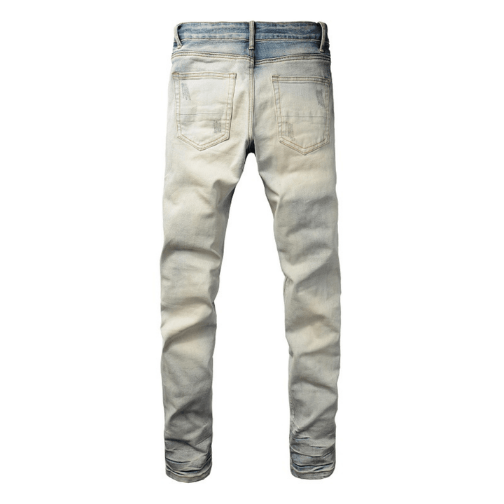 Amr Gradient Diamond Patch Jeans - BabyLuxee.de