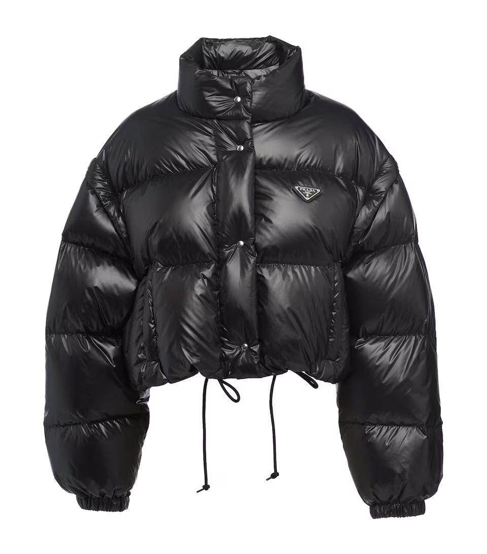 PR SHINY JACKET BLACK - Nov - ell - fas - ion