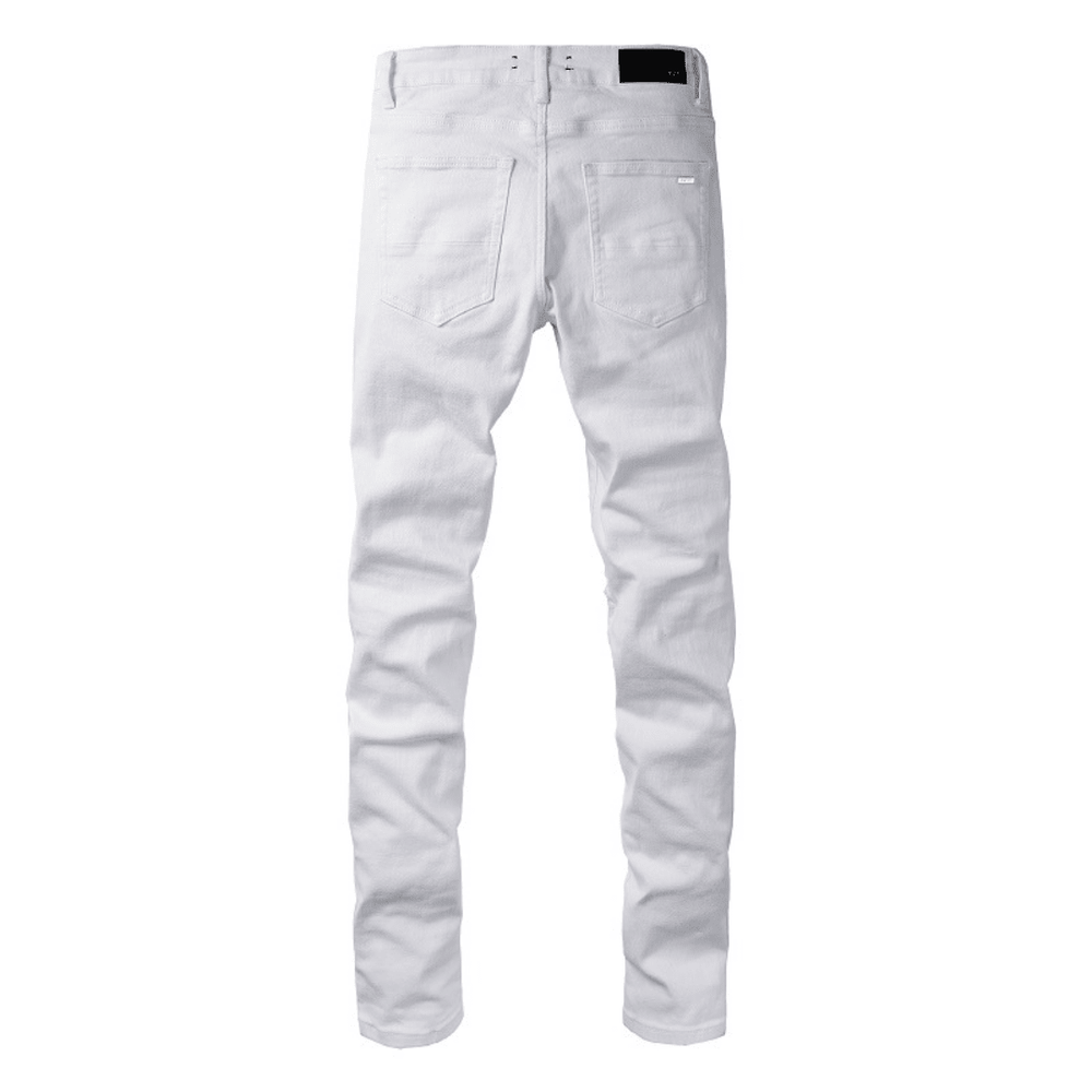 Amr White Jeans - Nov - ell - fas - ion