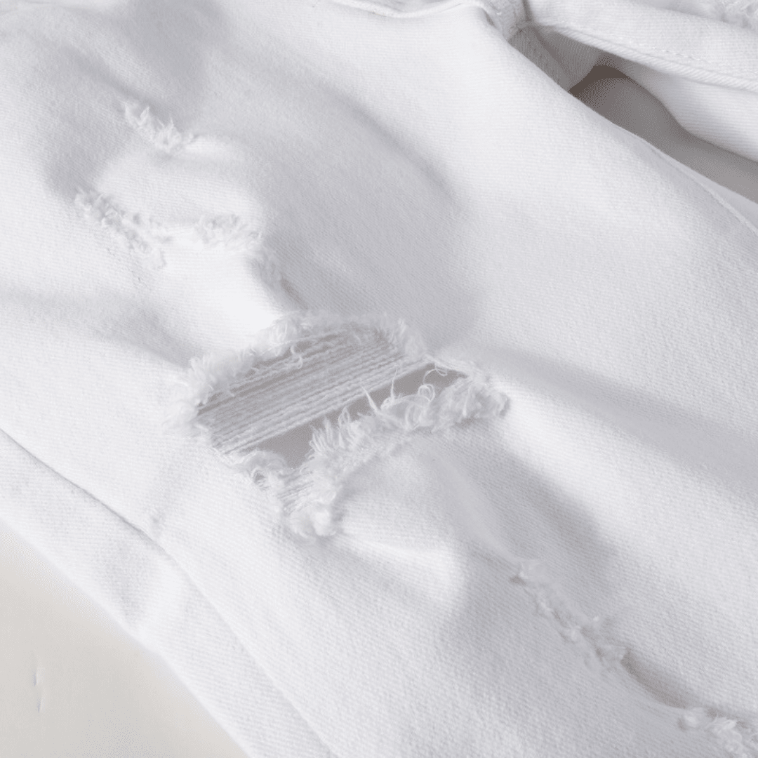 Amr White Jeans - Nov - ell - fas - ion