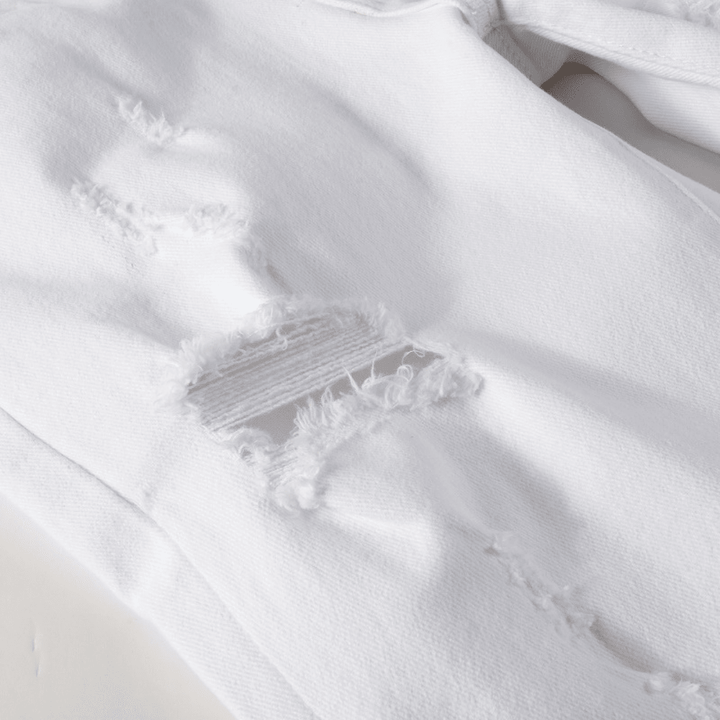 Amr White Jeans - Nov - ell - fas - ion