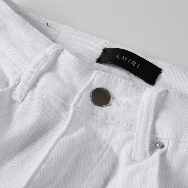 Amr White Jeans - Nov - ell - fas - ion