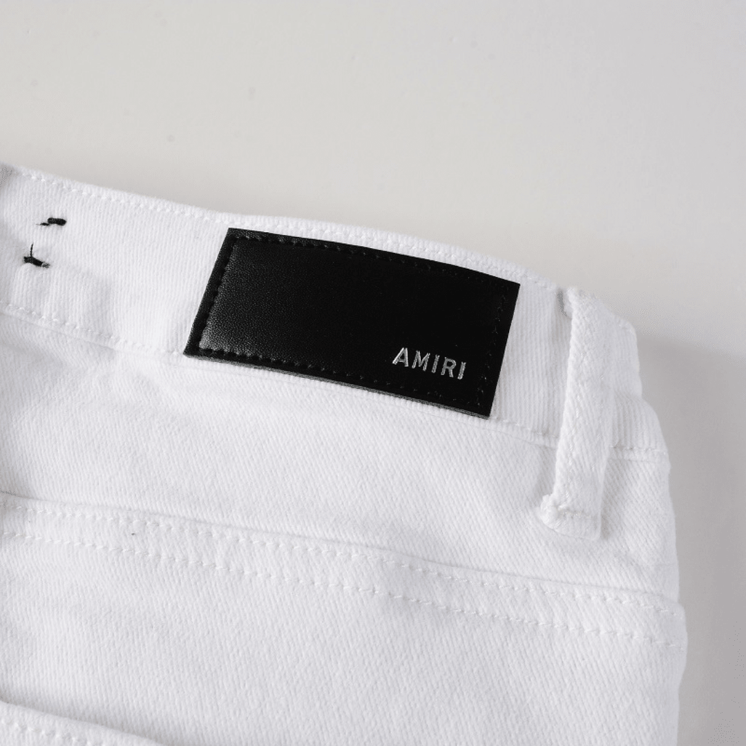 Amr White Jeans - Nov - ell - fas - ion