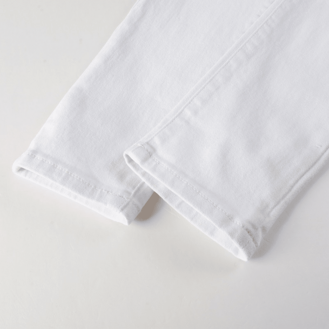Amr White Jeans - Nov - ell - fas - ion