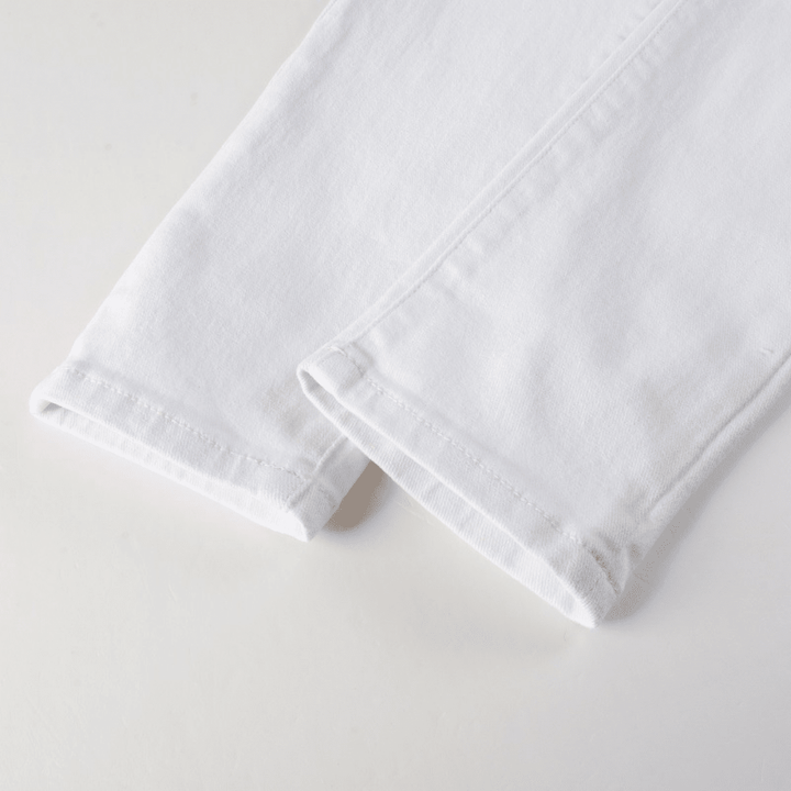 Amr White Jeans - Nov - ell - fas - ion