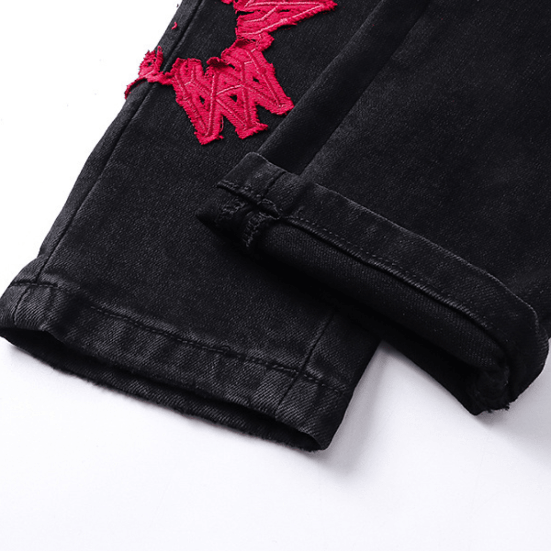 Amr Varsity Logo Jeans - BabyLuxee.de