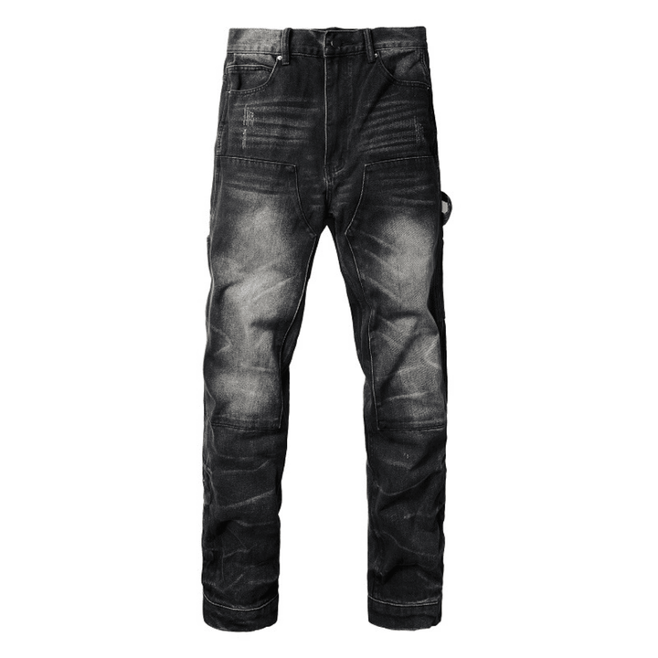 Amr Black Distressed Jeans - BabyLuxee.de