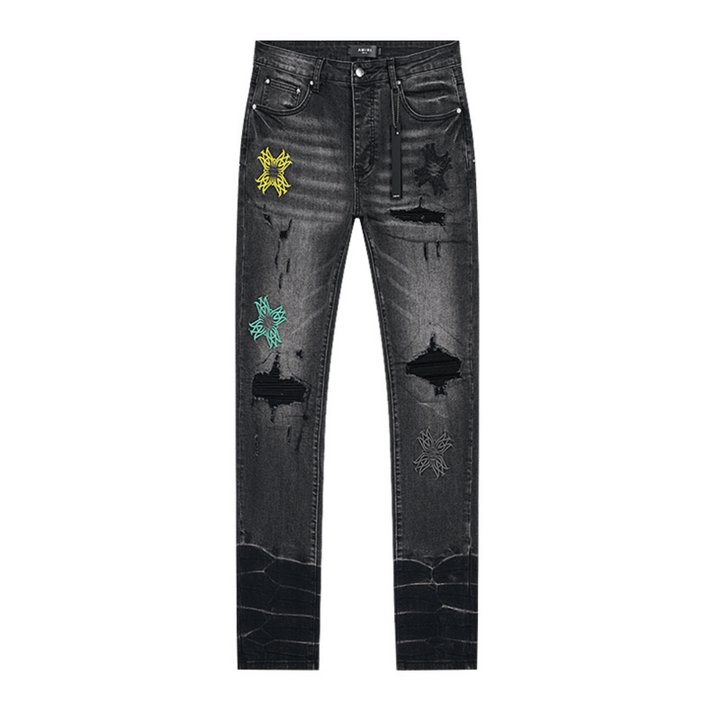 Amr Varsity Logo Jeans - BabyLuxee.de