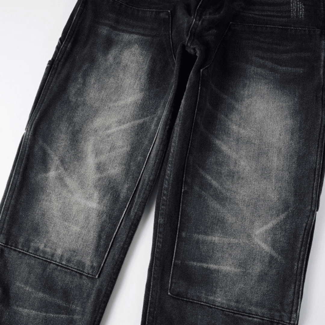 Amr Black Distressed Jeans - BabyLuxee.de