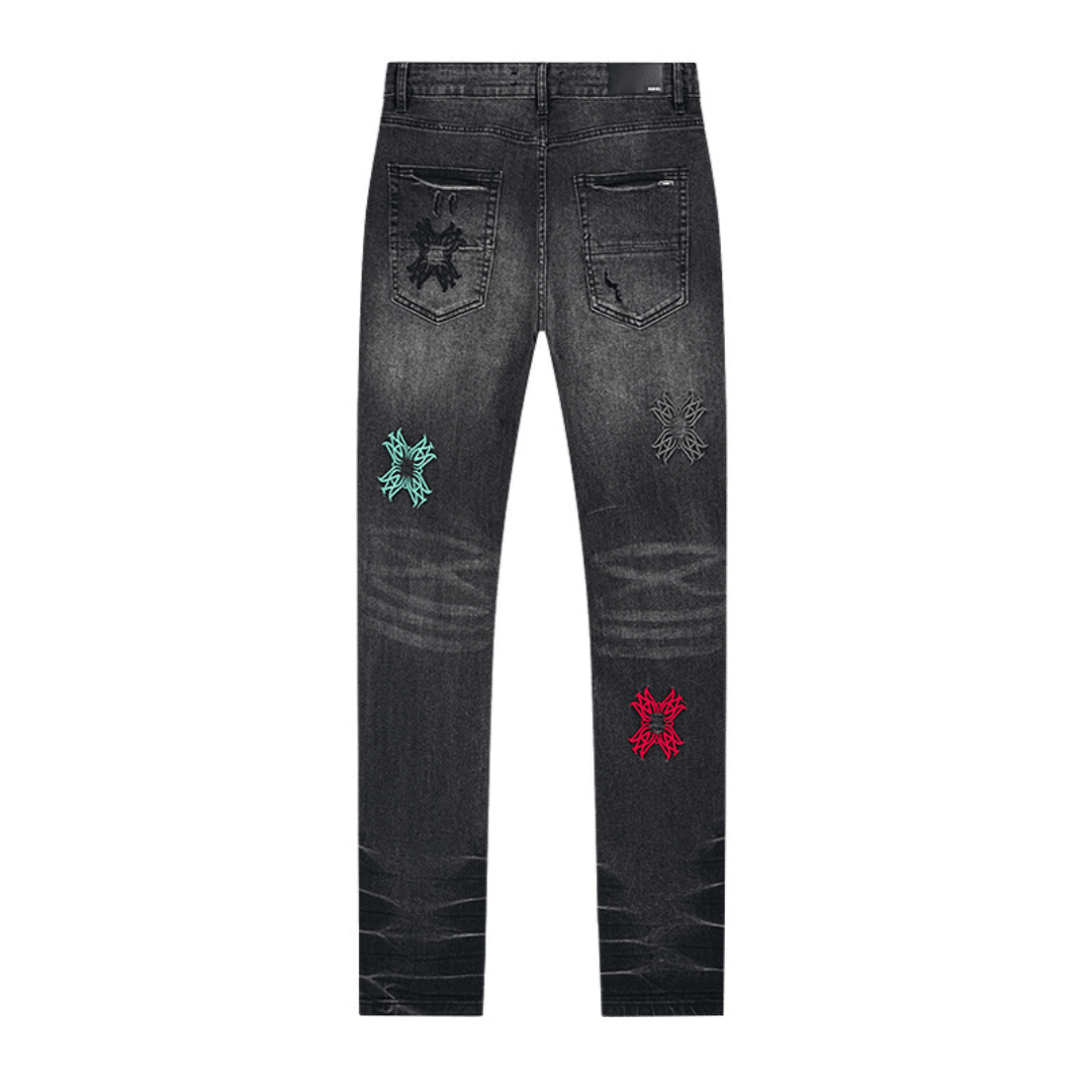 Amr Varsity Logo Jeans - BabyLuxee.de