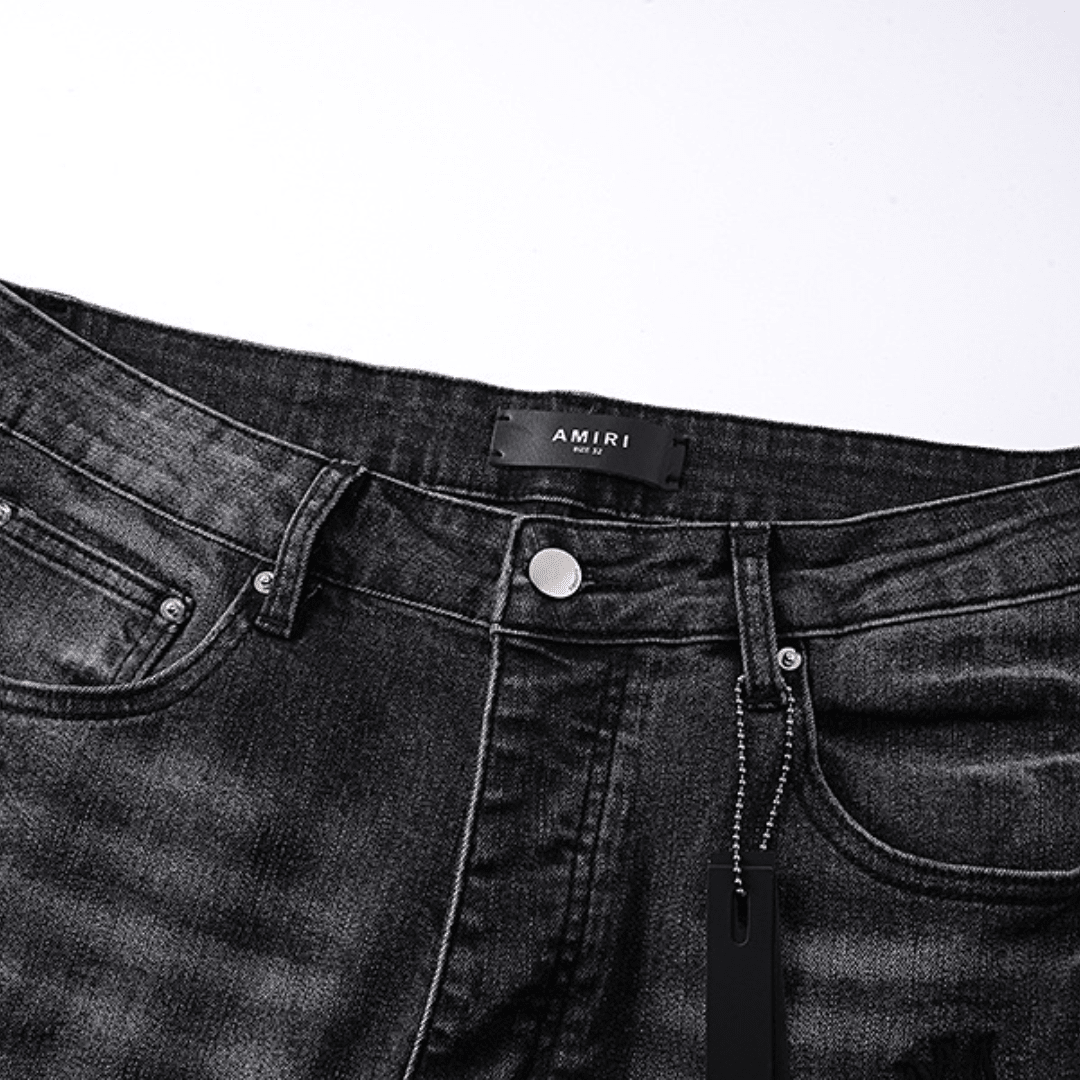 Amr Varsity Logo Jeans - BabyLuxee.de