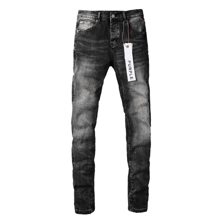 Purple Gradient Black Jeans - Nov - ell - fas - ion