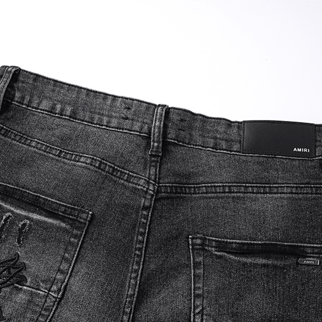 Amr Varsity Logo Jeans - BabyLuxee.de