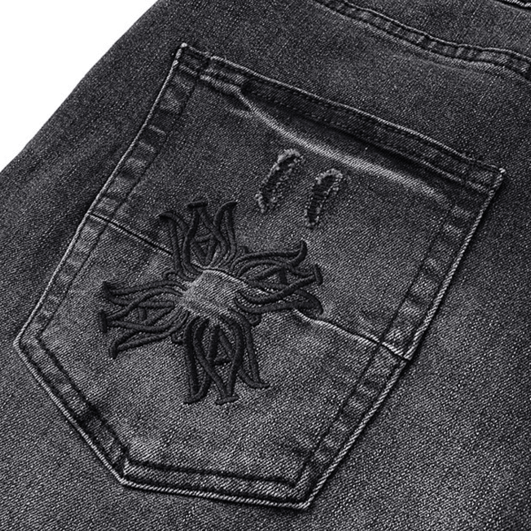 Amr Varsity Logo Jeans - BabyLuxee.de