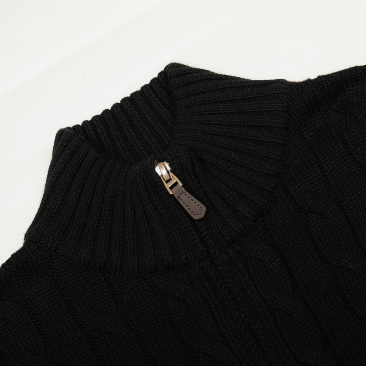 Polo Zip Sweater - Nov - ell - fas - ion