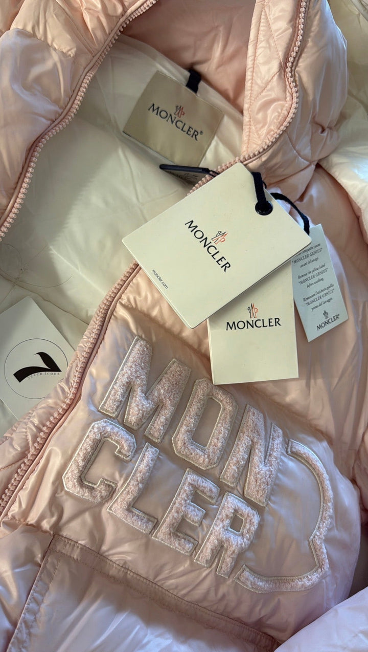 Moncler coat baby pink - Nov - ell - fas - ion