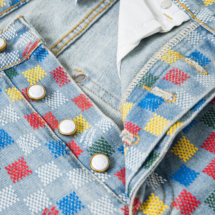 LV Monogram Jeans - BabyLuxee.de