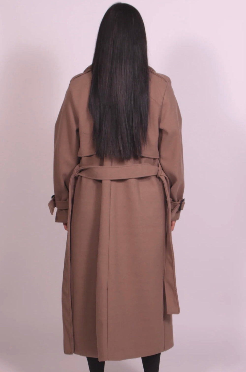WINTER TRENCH TAUPE - Nov - ell - fas - ion