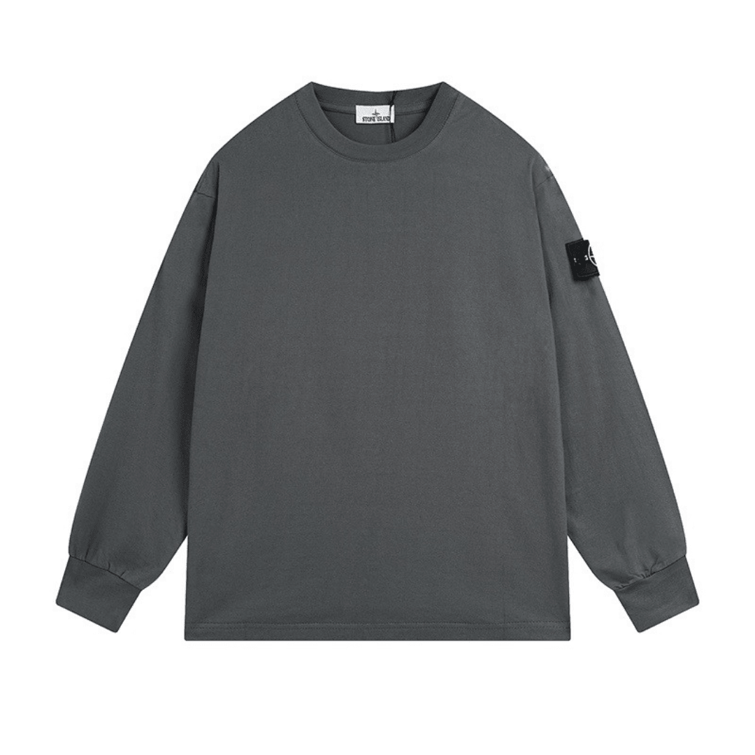 Stone Monogram Sweatshirt - Nov - ell - fas - ion