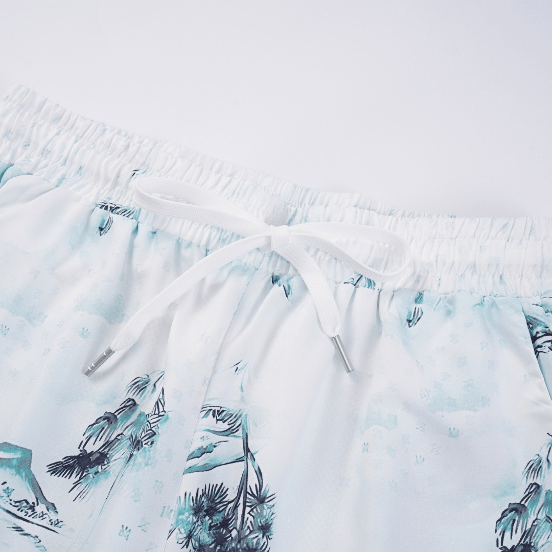 Amr Palm Logo Short Set - BabyLuxee.de